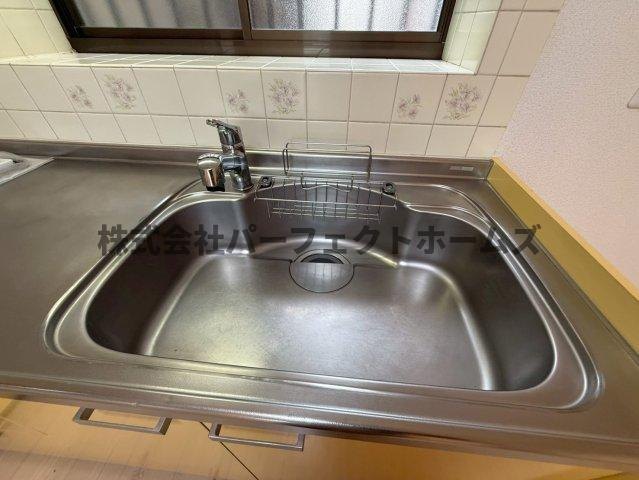 竹の内町戸建　賃貸のキッチン|キッチンでお料理をお楽しみください