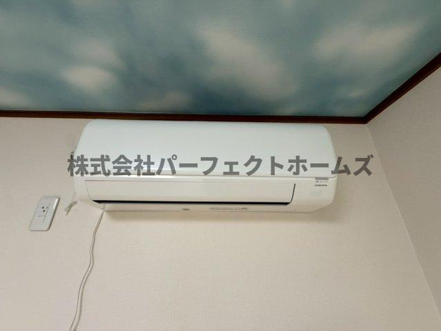 竹の内町戸建　賃貸の設備|エアコン