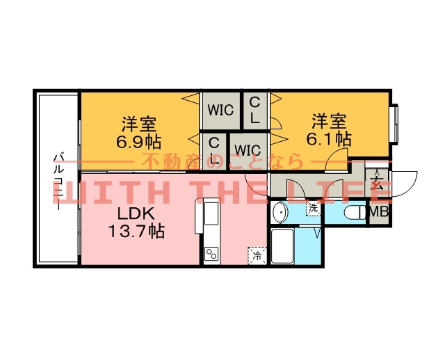 第33上野ビル【キャッシュバック対象物件】の間取り