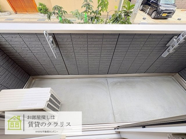 エルマノス デル エスパシオのバルコニー