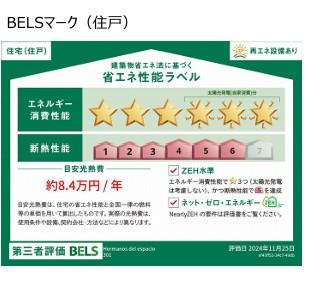 エルマノス デル エスパシオの省エネ性能ラベル