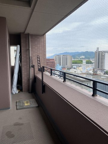 クイーンズプラザ久留米中央のバルコニー|※別号室の写真になります
