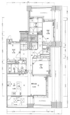 クイーンズプラザ久留米中央の間取り