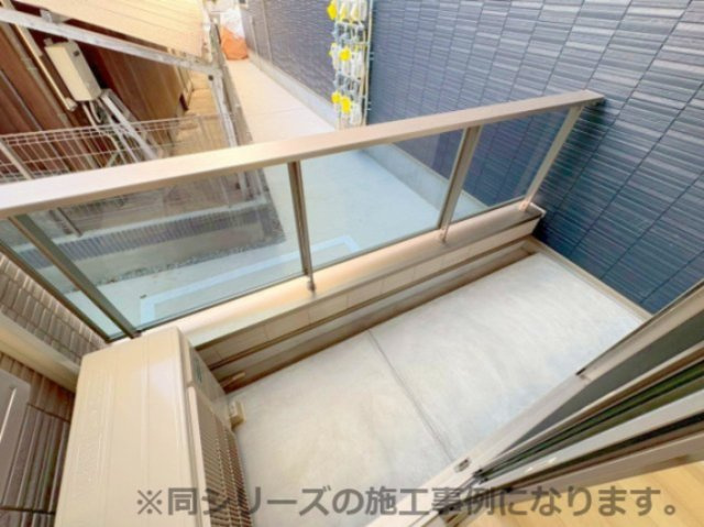 ココングランジュール宝塚南口のバルコニー