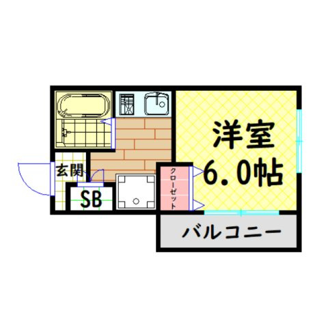 【間取り】 | セレッソコート大阪城前