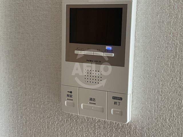 パーラム野田のセキュリティ|パーラム野田　モニター付きインターホン