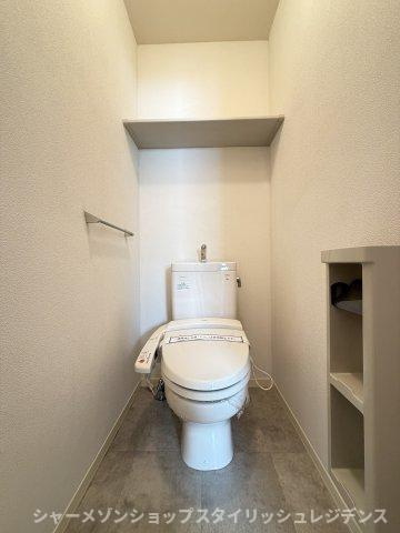 エーアスト湯川　Ａ棟のトイレ