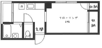 クレインヒル早稲田の間取り|間取りです。