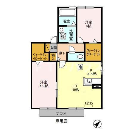 エクレールウィルモアの間取り