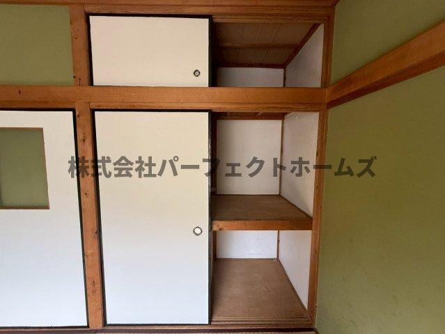 長尾家具町4丁目戸建　賃貸の収納|収納のためのスペースです