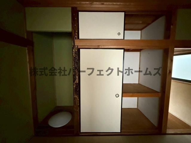 長尾家具町4丁目戸建　賃貸の収納|便利な収納スペースです