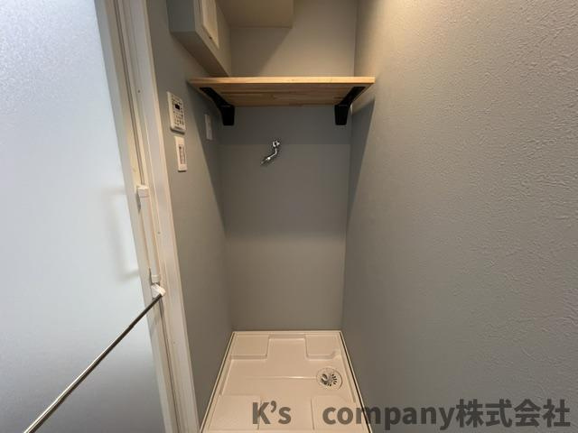 茅ヶ崎市中海岸2丁目　マンション茅ヶ崎のランドリースペース|洗濯機置き場♪
