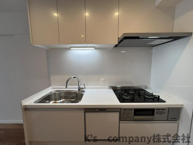 茅ヶ崎市中海岸2丁目　マンション茅ヶ崎のキッチン|新規交換済みシステムキッチン◇◇