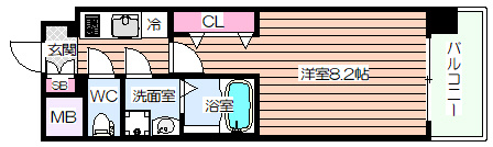 【間取り】 | ソルテラスOSAKA御幣島
