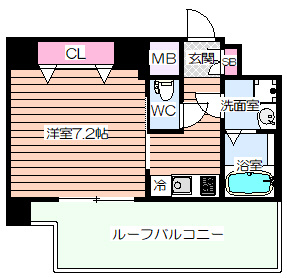 【間取り】 | ソルテラスOSAKA御幣島