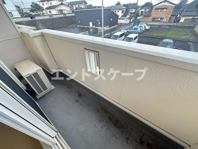 アルバ　３のバルコニー|高崎、前橋のお部屋探しはエンドスケープまで！お客様の理想お聞かせ下さい♪