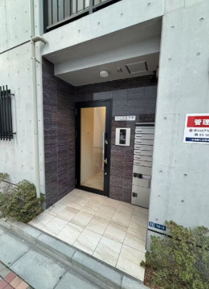 シース浅草橋のエントランス|ゆとりのあるエントランスです