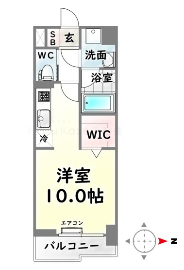 【間取り】 | レジデンスSUN.K【名古屋市賃貸・オートロック】