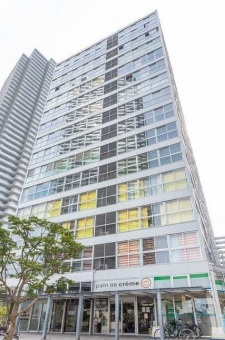 東雲キャナルコートCODAN 11号棟の外観|おしゃれな外観です