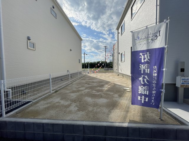 新築戸建・新築建売　郡山市大槻上柵　大槻小・大槻中の庭