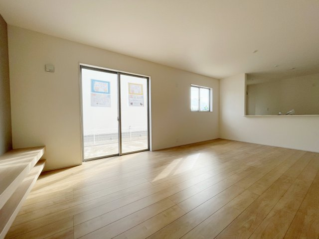 新築戸建・新築建売　郡山市大槻上柵　大槻小・大槻中の居間・リビング