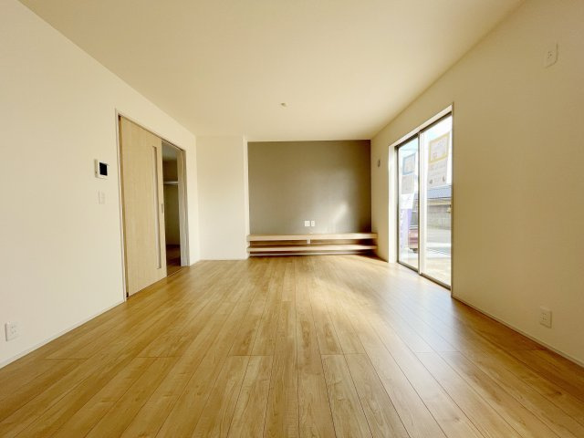 新築戸建・新築建売　郡山市大槻上柵　大槻小・大槻中の居間・リビング
