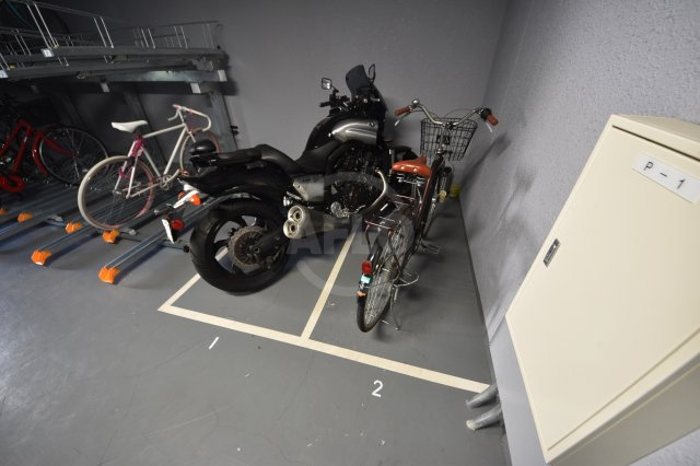 エスライズ堂島川の設備|エスライズ堂島川　バイク置き場