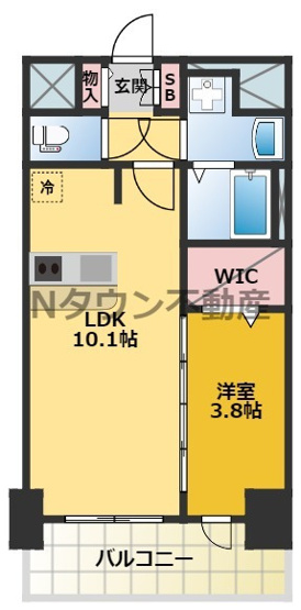 【間取り】 | プレサンス錦通ＴＨＥ葵 | 間取りです。