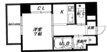【間取り】 | ルミエール南船場