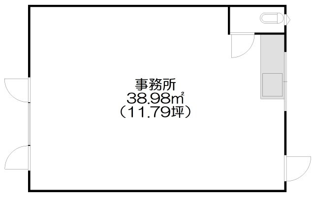 プラザ開成の間取り