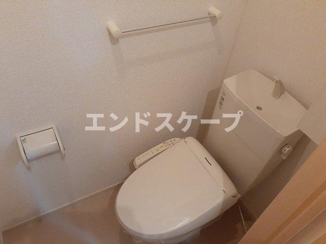 プチテラスⅠのトイレ|高崎、前橋のお部屋探しはエンドスケープまで！お客様の理想お聞かせ下さい♪