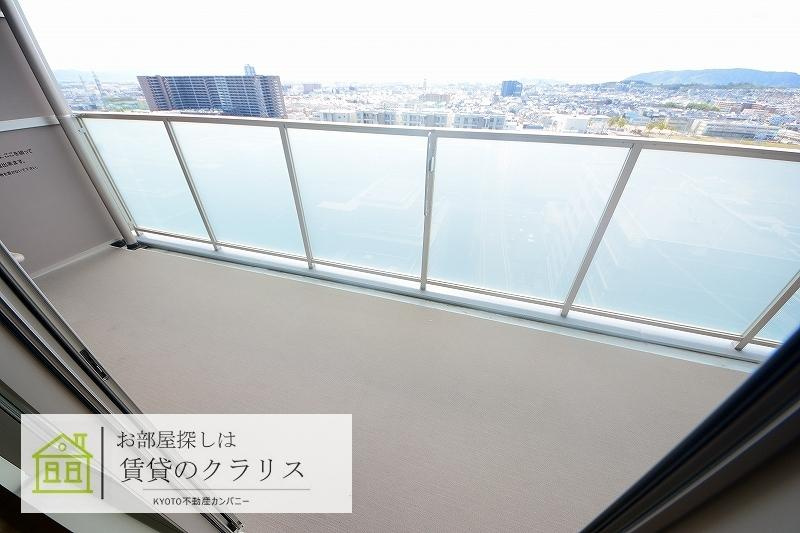 ジオ阪急洛西口ノースレジデンスのバルコニー