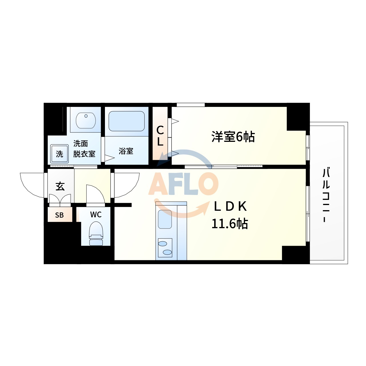 Avenir新深江の間取り|(仮称)大阪市東成区深江南1丁目計画　間取り