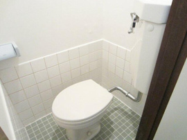 嬉しい風呂トイレ別です。
