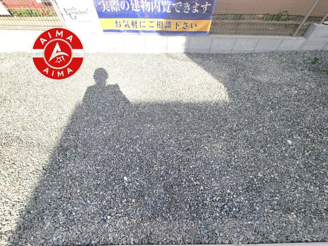 那珂川市山田第1-2棟（2号棟）の外観|お庭で自由な時間を過ごせます。