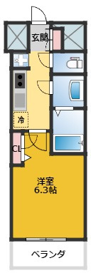 【間取り】 | プレサンス名古屋幅下ファビュラス | 間取りです。