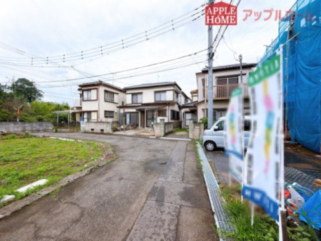 [新築住宅] 坂戸市片柳 全1邸の前面道路含む現地写真