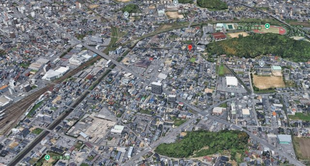 ■□昭和町土地□■の周辺|米子駅近の物件になりますが、対象地は閑静な住宅地になり、ゆったりとした生活が可能な地域になります。