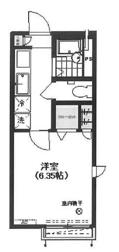 サニーメゾンの間取り|間取りです。