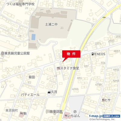 【地図】 | アタラシア土浦ビル