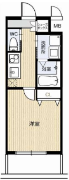 クローバー・グランデ昭和町の間取り