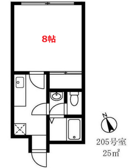 【間取り】 | ウイング古屋Ⅱ | 間取り