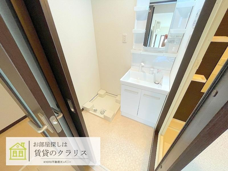 リアン桂イーストの洗面所