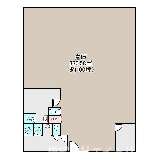 豊田市千石町5丁目　貸倉庫の間取り