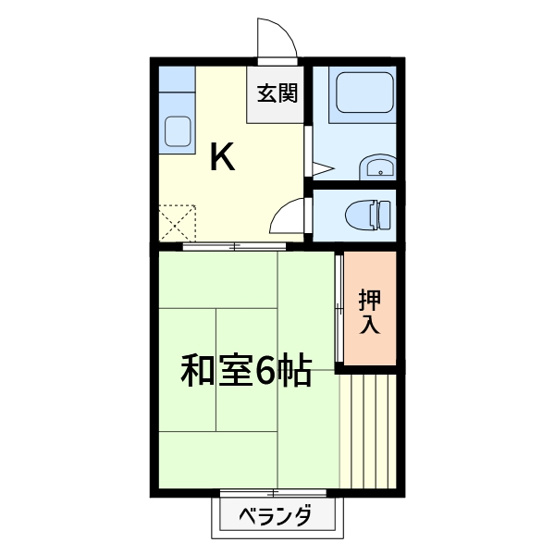 【間取り】 | ハイツ山川