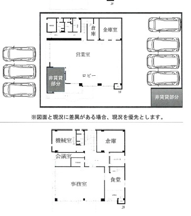 さいたま市見沼区大字風渡野の店舗事務所の間取り
