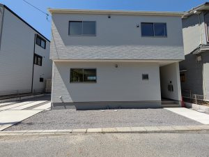 草津市草津4丁目　新築戸建の外観