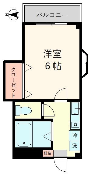 リバービュー一之江Ａ棟の間取り