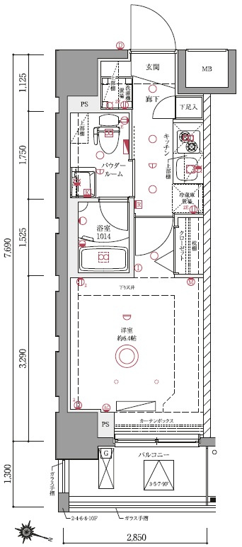 ＡＺＥＳＴ西川口Ⅲの間取り
