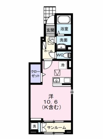 フェニックス　Ⅱの間取り